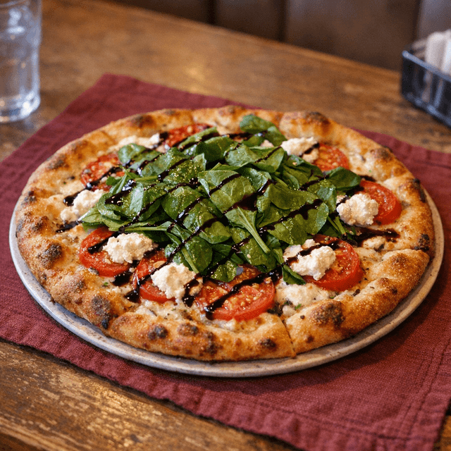 White Hibiscus Pizza