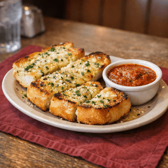 Wood Fired Garlic Bread